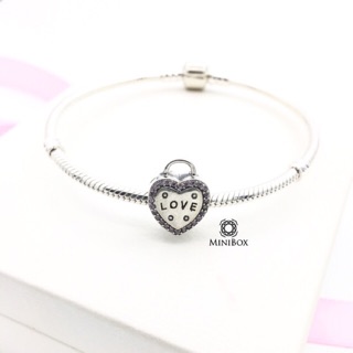 925 Silver Heart Key Clip คลิปเงินแท้