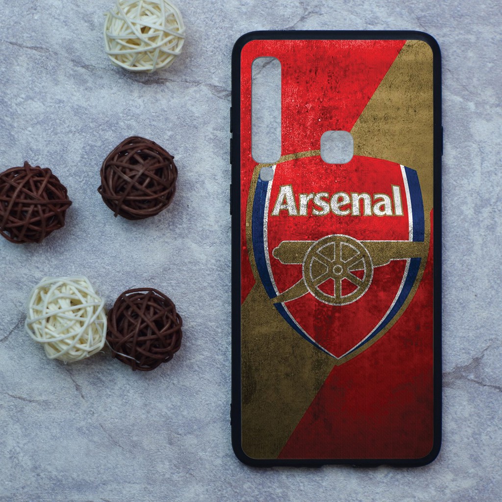 เคส  Samsung  A9 (2018)  ลายทีมฟุตบอล  ขอบนิ่มหลังแข็ง เคสมือถือ เคสโทรศัพท์ Case - รูปที่ 3