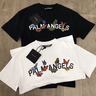 เสื้อยืด Palm Angels  ราคาถูกผ้าคอทตอน 100%  ทรงสวยใส่สบาย