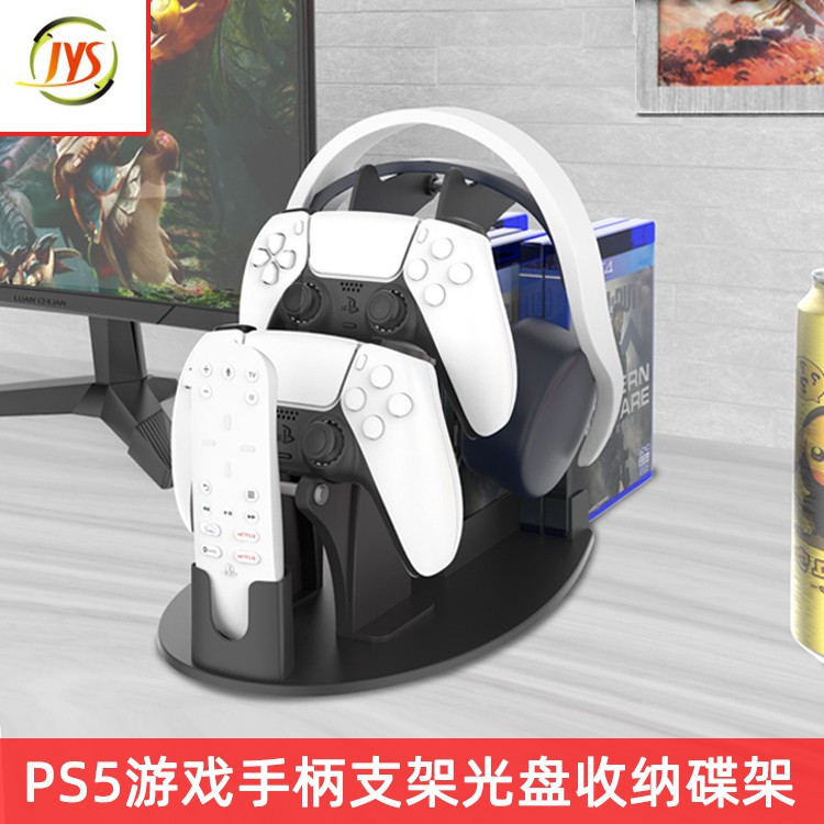 Universal เกมคอนโทรลเลอร์สําหรับ PS5/PS4/Xbox/NSPRO 3 In1 Handle Bracket Remote Holder Storage Organ