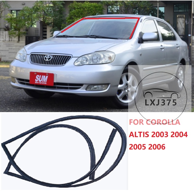 ยางกระจกหน้ารถยนต์ สําหรับ HONDA ACCORD 1998 1999 2000 2001 2002