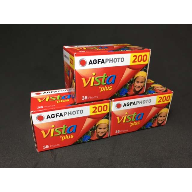 ฟิล์มสี Agfa vista 200 36 รูป