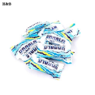 มายมิ้นต์ ลูมอมรสมินต์ 100เม็ด มายมิ้น สอดไส้ช็อกโกแลต MYMINT ขนมโบราณ ท๊อฟฟี่ มายมิ้นท์