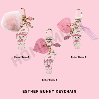 🌈 พร้อมส่ง ❤️ Esther Bunny Keychain พวงกุญแจ ลิขสิทธิ์แท้ 100%