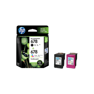โปรโมชั่น : HP 678 Black Ink Cartridge Twin 2-PACK HP 678  Black  Tri-color Ink Cartridge Combo 2-Pack