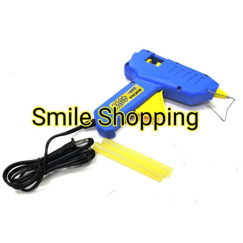 Tool Star ปืนกาวไฟฟ้า ปืนกาว 40W + กาวแท่ง 3 เส้น tongtongtools
