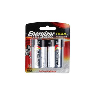 ถ่านอัลคาไลน์ D E95 ENERGIZER | ENERGIZER | E95 ถ่านไฟฉายและเครื่องชาร์จ งานไฟฟ้า วัสดุก่อสร้าง ถ่านอัลคาไลน์ D E95 ENER