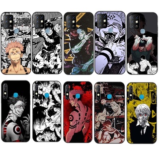 เคสโทรศัพท์มือถือซิลิโคน TPU ลายการ์ตูนอนิเมะ Jujutsu Kaisen สําหรับ Infinix Note 12 5G Note 12 Pro 5G Note 12 G96 SL117