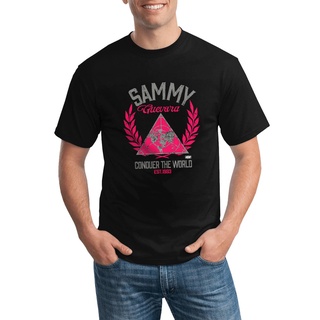 เสื้อยืดลําลอง พิมพ์ลาย Aew All Elite Wrestling Sammy Guevara Conquer The World สําหรับผู้ชาย