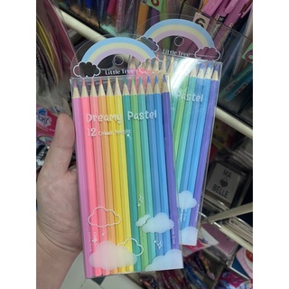 สีไม้พาสเทล 12 สี ขนาด 3mm