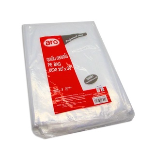 เอโร่ ถุงเย็น ขนาด 20x30 นิ้ว แพ็ค 1 กก.101220aro LDPE Bags 20x30" x 1 kg