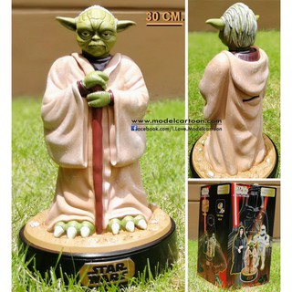 Star Wars - - ออมสิน Yoda 30 ซม. (มีกล่อง) **ตัวเหนียว**