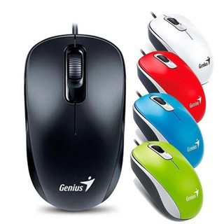 Genius เม้าส์ DX-110 USB OPTICAL MOUSE เมาส์รุ่นนี้ใช้งานง่ายและกับมือทั้งสองข้างและติดตั้งง่าย