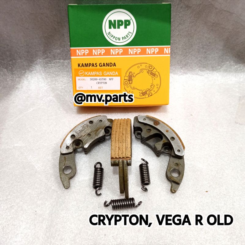 คลัทช์คู่อัตโนมัติ Crypton Cripton Vega old vega box Jupiter Z vega r ใหม่ 4ST G23 NPP ยี่ห้อ