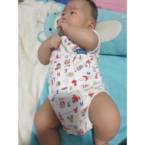 ✅เลือกลายอินบล็อคจ้า✅ บอดี้สูทขาเว้า ไซด์ 0-3 3-6 6-9 เดือน #มีลายให้เลือกมากมายจ้า #บอดี้สูทเด็ก - รูปที่ 4