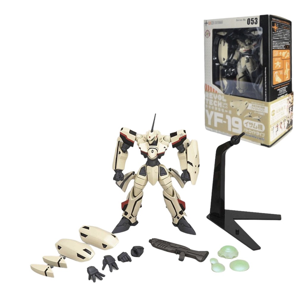 REVOLTECH : NO.053 : MARCROSS PLUS VALKYRIE YF-19 ISAMU Type [RARE] สินค้าแท้ 100%