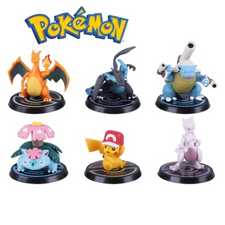 โมเดล โปเกม่อน Pokemon  ขนาด 7-10 Cm. มีฐานพร้อมชื่อ สินค้าพร้อมส่ง เก็บปลายทางได้