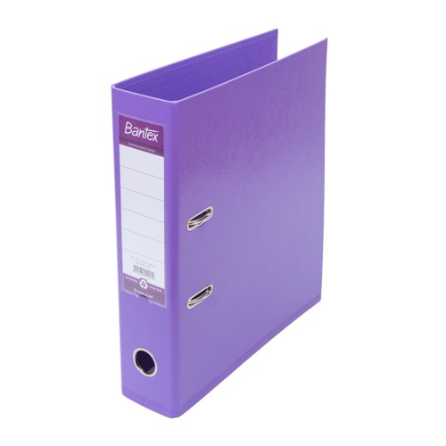[Zada] Bantex Lever Arch File Ordner Plastic A4 7cm Lilac1450 21