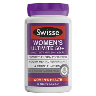 Swisse Womens Ultivite 50+ Multivitamin 90 Tablets