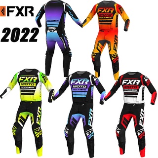 มาใหม่ ชุดแข่งรถวิบาก FXR 4 สี และกางเกงคอมโบ 2022 สําหรับรถมอเตอร์ไซค์วิบาก ออฟโร้ด