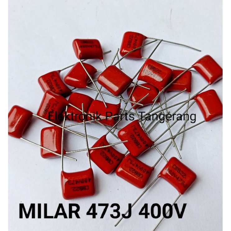 Milar 473J 400V MILAR 400V 473J MILAR 473 J 400V MILAR 400 VOLT