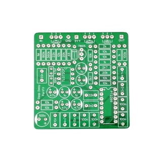 PCB  Delay (DeepBlue clone) สำหรับงาน DIY