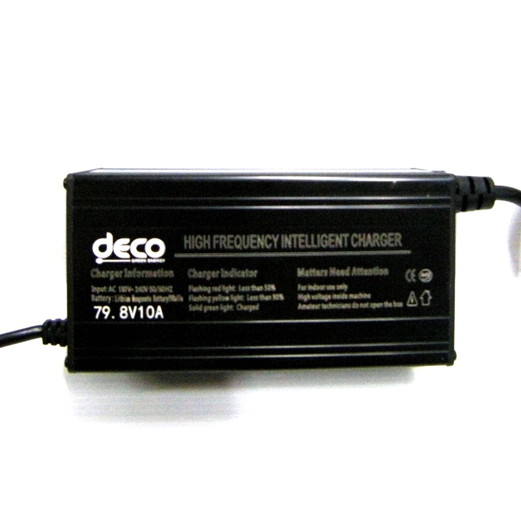 Deco กล่องชาร์จมอเตอร์ไซค์ไฟฟ้า รุ่น 2000W 79.8V 10AH อะไหล่แท้ OEM/Deco Adapter for 2000W model AC-051