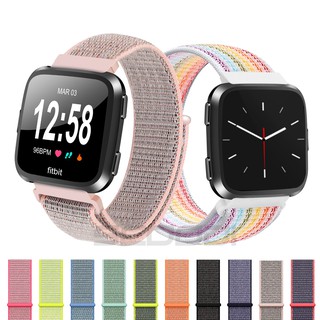 สายไนล่อนสำหรับ Fitbit Versa Replacement Strap