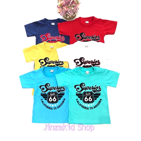 #เสื้อยืดคอกลมเด็ก ผ้าคอตตอน100% ผ้านิ่มใส่สบาย1-10ขวบ พร้อมส่ง มีเก็บเงินปลายทาง