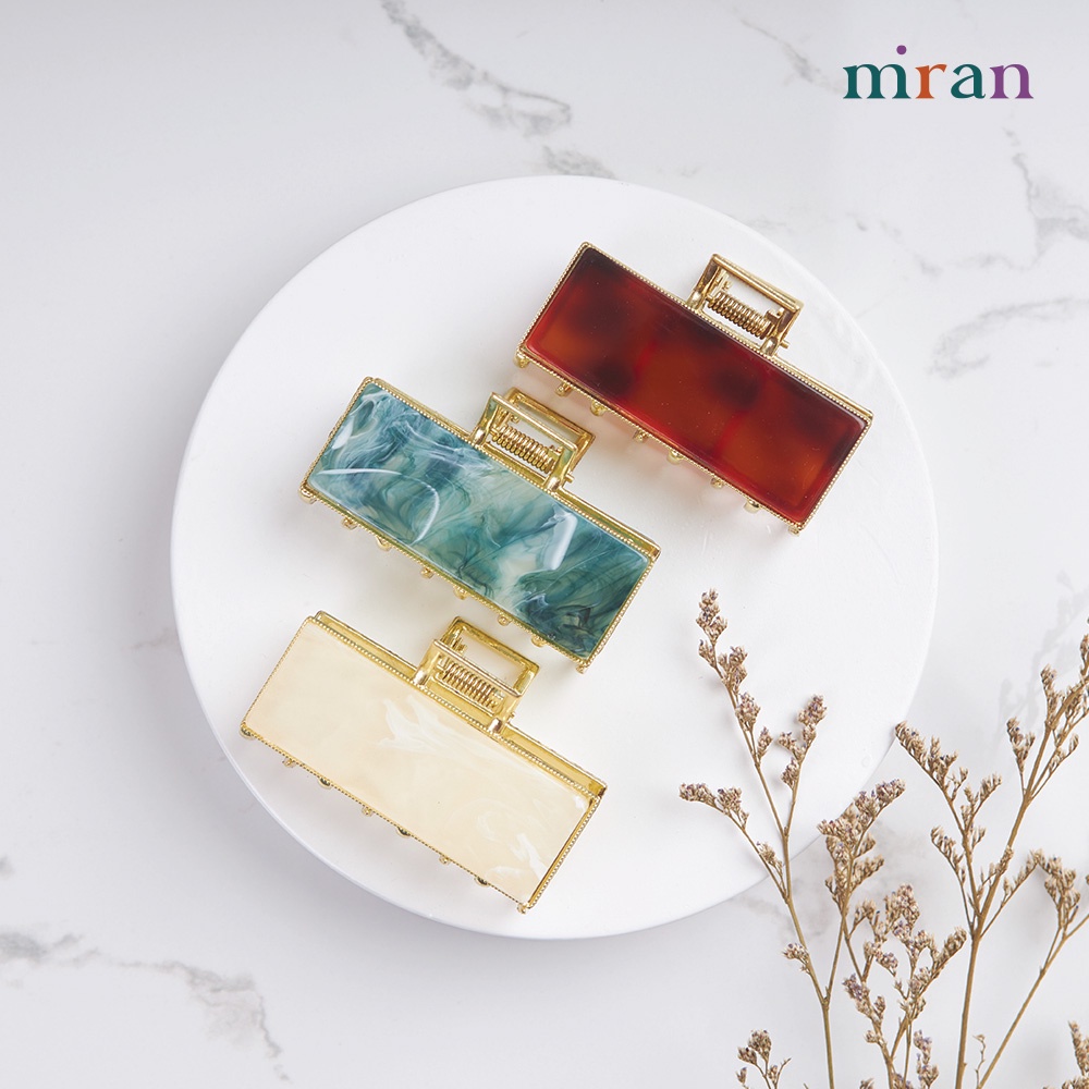 miran - Rectangle Mable Hair Claw 1 item