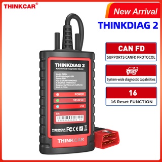 ใหม่ล่าสุด เครื่องสแกนเนอร์ ThinkDiag 2 ซอฟต์แวร์อัพเดทอัตโนมัติ 1 ปี รองรับการเข้ารหัส CAN FD ECU OBD2 2022