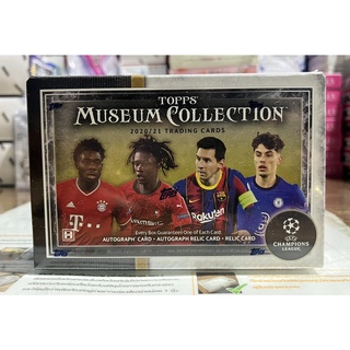พร้อมส่ง !!! 2020-21 Topps UEFA Champions League Museum Collection Soccer Hobby Box