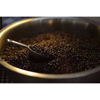 กาแฟคั่ว/คั่วเข้มบดหยาบ 1กิโลกรัม (Ground Coffee beans Dark roast)อาราบิก้่า100%กาแฟเทพเสด็จ