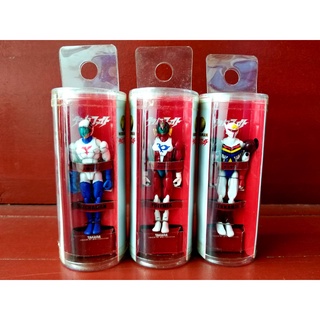 TAKARA : MICROMAN MICRO ACTION TATSUNOKO SERIES : 3 ตัวละครเด่นของ ทัตซึโนโก๊ะ  สินค้าจากซีรี่ไมโครแมน ของแท้ 100%