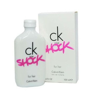 น้ำหอม Calvin Klein One Shock For Her 100 ml ( พร้อมกล่อง) ของแท้