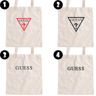 T089 GUESS KATSA CANVAS  SHOULDER TOTE BAG FOR WOMEN GIRL LADY