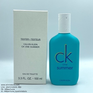 น้ำหอม แท้100% CK One Summer 2020 100ml Tester