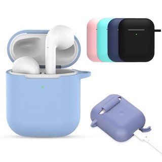 เคสหูฟังซิลิโคน พร้อมตะขอ สําหรับ Airpods 3 2 1