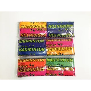 ผ้าพันด้ามไม้แบดมินตัน cotton 100% (แพ็ค 12 ชิ้น)