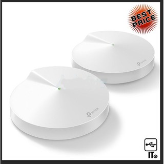 Whole-Home Mesh TP-LINK (Deco M9 PLUS ) Wireless AC2200 Tri-Band (Pack 2) เครื่องช่วยขยายสัญญาณ ประกัน LT.