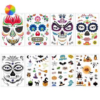 Waterproof Halloween props tattoo sticker -1 sheet YUE