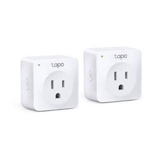 TP-Link TAPO-P100-PACK2 Mini Smart Wi-Fi Socket, 2.4 GHz, Android 4.4 or higher, i 9.0 or higher