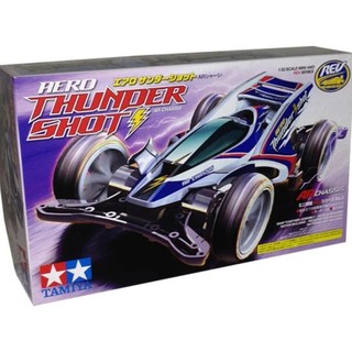 รถราง Mini 4WD Tamiya 1/32 TA18702 AERO THUNDER SHOT (AR)