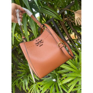 💕TORY BURCH McGraw Small Bucket Bag ดีไซน์ทรงตะกร้าแสนน่ารัก
