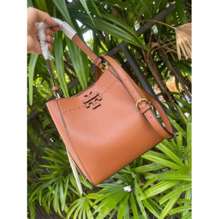 💕TORY BURCH McGraw Small Bucket Bag ดีไซน์ทรงตะกร้าแสนน่ารัก