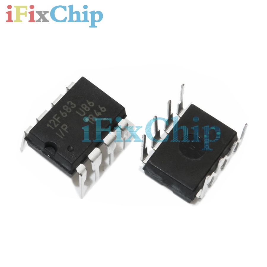 2 ชิ้นใหม่เอี่ยม PIC12F683-I/P PIC12F683 12F683 DIP-8