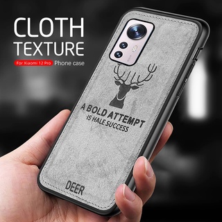 เคสโทรศัพท์มือถือ ซิลิโคนนิ่ม กันกระแทก ลายกวาง สําหรับ Xiaomi 12 10T 11T Pro Mi 11 Ultra 10 11 Lite 5G NE