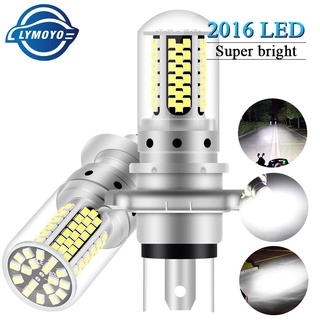 ไฟหน้ารถจักรยานยนต์ Led H4 P15D Ba20D 2016 ชิป 108 12-80V 1 ชิ้น