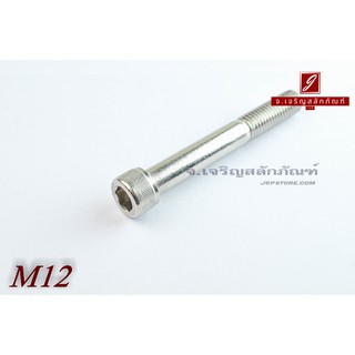 น็อตหัวจมสแตนเลส M12x90