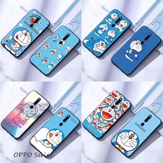 OPPO F3 F5 F9 F11 Pro F15 เคสมือถือแบบซิลิโคน สำหรับ โดราเอมอน